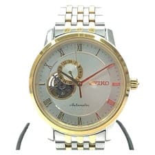 SEIKO Seiko Men's Watch Automatic Winding Presage White Dial Back Skeleton