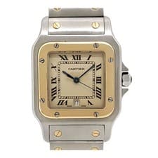 CARTIER W20011C4 Santos de Cartier Galbee Watch LM Quartz