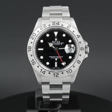 2005 Rolex Explorer II, 16570, 40mm, Steel,  Black Dial, Oyster Bracelet, Box...