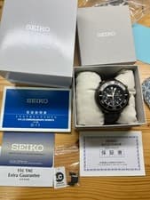 SEIKO SBDL038 Prospex Diver Timepiece Black Stainless Bracelet Quartz