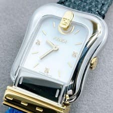 FENDI BFendi 3800L Shell Watch Good Condition ,19871