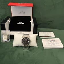 TISSOT PRX Powermatic 80 Automatic Watch T137.407.11.041.00 40mm Black Dial