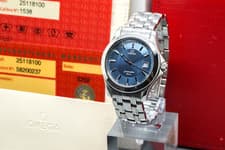 OMEGA Seamaster 120m 2511.81 Cal.1538 Blue Dial Quartz Men's Watch 36mm [in Box]