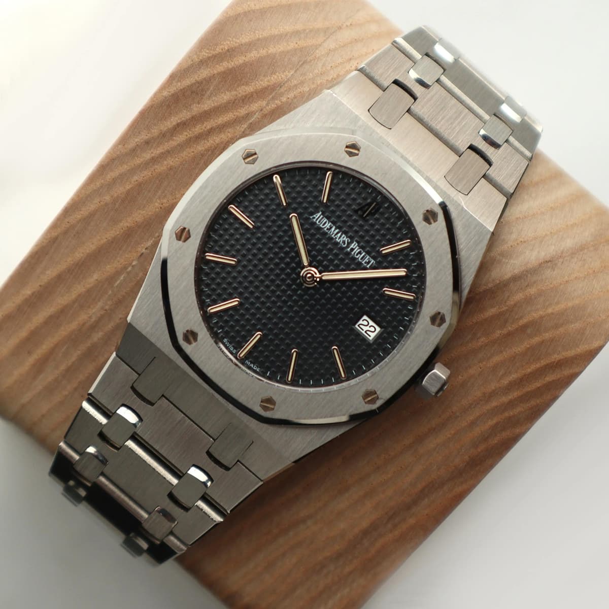 Audemars Piguet Royal Oak 33mm 56175ST/O/0789ST/01 Steel Dark Blue Dial Watch