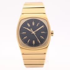 30mm Brew Metric Lite Gold & Black Retro Unisex Automatic Wristwatch PVD Gold
