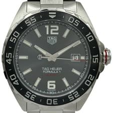 TAG HEUER Formula 1 Calibre 5 WAZ2011 Black Stainless Steel Automatic #OK1447