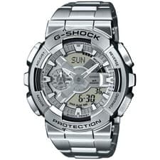 CASIO G-SHOCK GM-110D-8AJF Silver Full Metal Big Case Analog Digital Men Watch