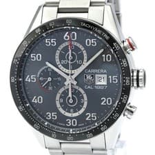 TAG HEUER CARRERA CALIBRE 1887 CHRONOGRAPH STAINLESS STEEL AUTO CAR2A11 118858