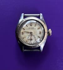 1962  Rolex 5003 Ladies Oyster Perpetual 18k Gold & SS