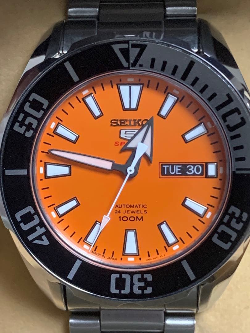 Seiko SRPC55J1 Automatic Watch Made in Japan Men's Stainless Steel