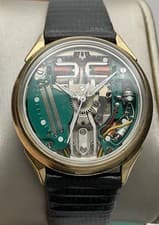 Accutron Spaceview 214 M7 1967 Tuning Fork Watch - Good Condition - Check It Out