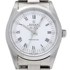 Rolex Air-King 14000 P Series Men's White Dial Stainless Steel Automatic #W1800