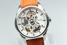 N MINT Hamilton Jazzmaster H324050 Whit Dial Automatic Mens Watch / Unisex 36mm