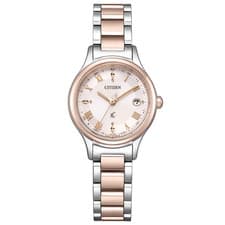 CITIZEN ES9496-64W Wrist watch XC HIKARI Silver Beige Titanium Women Unused