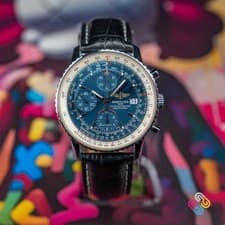Breitling Navitimer Heritage 42mm Sunburst Blue Dial A1332412/C942/451A
