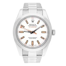 Rolex Milgauss 116400 40mm White Dial Stainless Steel Watch 2008