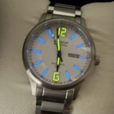 Epoch 40mm Watch Day/Date style of BALL Engineer King III