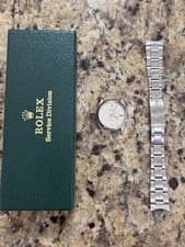 Rolex OysterDate Precision 6466 30mm 1225cal 7835 Folded Link 251 Ends