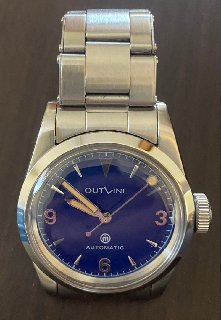 OUTLINE 369 Special Royal Blue Limited Watch Miyota Movement Used