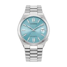 Citizen Tsuyosa Stainless Steel Light Blue Dial Automatic NJ0200-50L Men's Watch