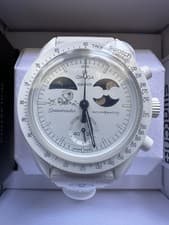 Omega Swatch Mission To Earth Phase Snoopy Watch.  Rare/Collectors Item