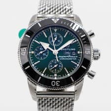 2026 Breitling Superocean Heritage Chronograph 44 Green Black A13313121L1A1
