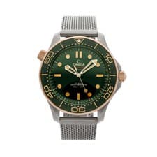 Omega Seamaster Diver 300M Titanium Bronze Gold Auto 42mm 210.92.42.20.10.001