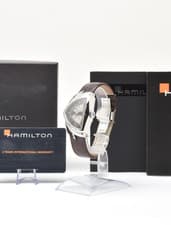HAMILTON Ventura H245150 Automatic Brown Silver Men's Watch Dial 35mm