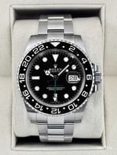 2019 Rolex GMT-Master II 40mm 116710LN Stainless Steel Black Dial