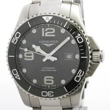 Longines Hydro Conquest Chronograph Automatic Men's Watch L3.782.4 Used Red