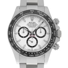 ROLEX Cosmograph Daytona 126500LN white Random Number second hand mens