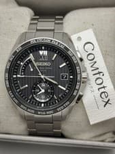 Seiko Brightz SAGA145 World Time Radio Solar Used from Japan