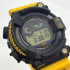 Casio G-Shock x ICERC Japan Master of G - Sea Frogman GW-8200K-9JR Black Yellow