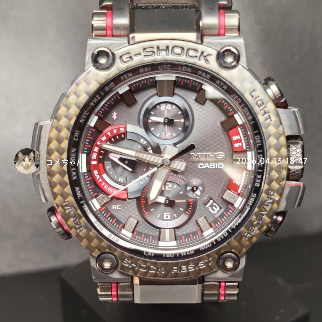 Casio G-SHOCK MTG-B1000XBD-1AJF Solar Watch