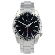 Grand Seiko GMT Blue Dial Stainless Steel 39mm Quartz Movement Mens SBGN029