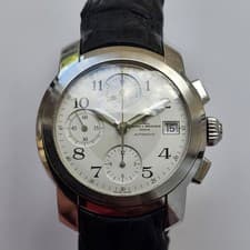 Baume & Mercier Capeland Chronograph Automatic Men's Wristwatch Box And Papers