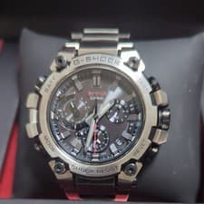 CASIO G-SHOCK MTG-B3000D-1AJF Silver Bluetooth Solar Men's Watch w/Box Used