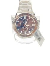 CASIO Solar Watch G SHOCK Analog Stainless BLK SLV Japan