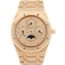 Audemars Piguet Royal Oak 39mm Champagne Dial Watch Ref# 25654BA.OO.0944BA.01