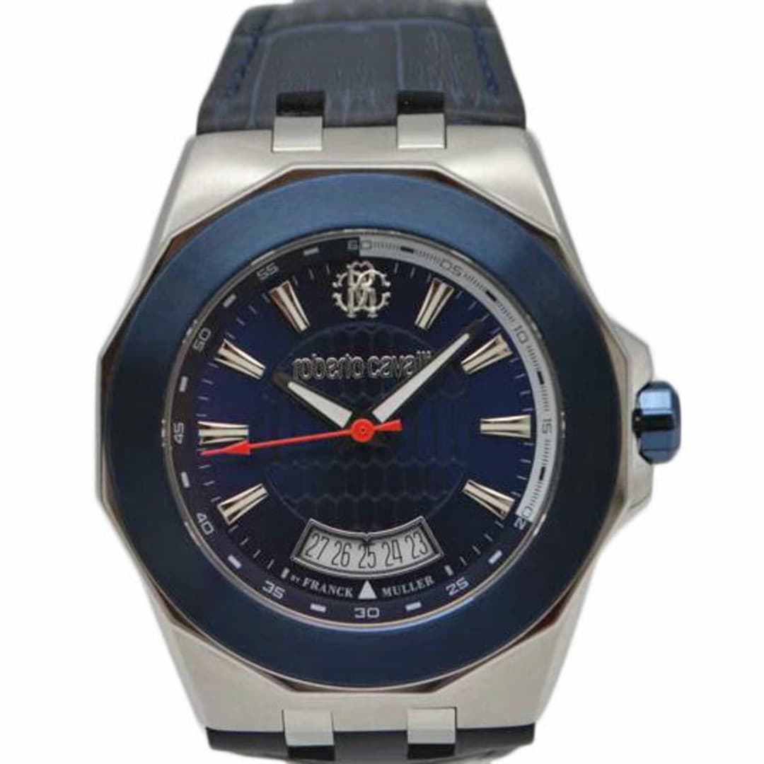 Roberto Cavalli by Franck Muller Watch Mens Quartz Used Excellent From Japan Fro