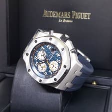 Audemars Piguet 42mm Stainless Steel Royal Oak Offshore Navy REF: 26470ST (2017)