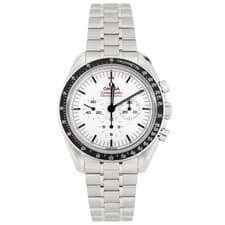 Omega Speedmaster Moonwatch Steel White Dial 42mm 310.30.42.50.04.001 Full Set