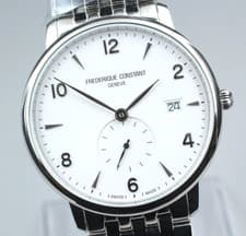[TOP MINT w/ BOX] FREDERIQUE CONSTANT FC200/220/245X5S34/5/6 Qz Men Swiss Watch