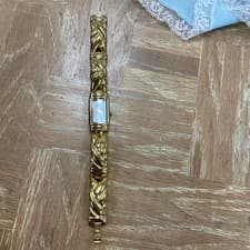 Citizen Elegance Women 5421-F44701 Diamond Leaf Bracelet Quartz Watch 6"