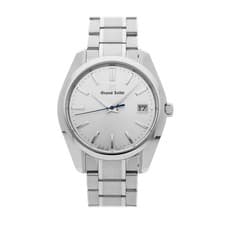 Grand Seiko Heritage Collection Steel Quartz Bracelet Date Watch 40mm SBGP001