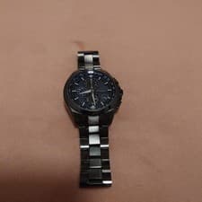 Citizen Eco Drive Chronograph Limited Titanium Watch Navy Dial 44mm Mens