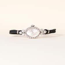 Art Deco Hamilton Marquise Shape Dial with Diamonds