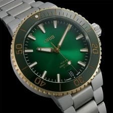 Oris Aquis Date 01 400 7769 6357-07 8 22 09PEB Stainless Steel Blue Dial #SU191