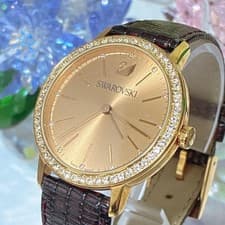Swarovski Watch Ladies Bezel Quartz Stylish