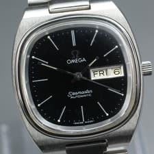 Vintage 1982 OMEGA Seamaster 166.0213.1 Cal.1020 Men's Automatic Watch 35mm